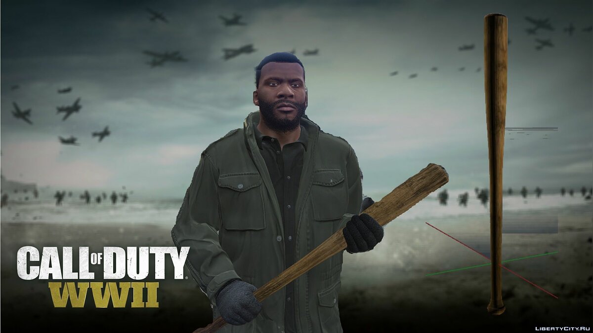 Download Call of Duty WW2 Bat 1.0 for GTA 5