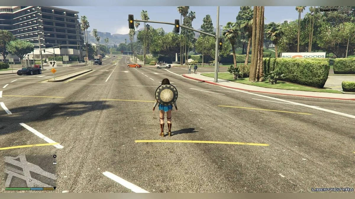 Щит Жінки-Диви (додаток) 2.0 / GTA 5