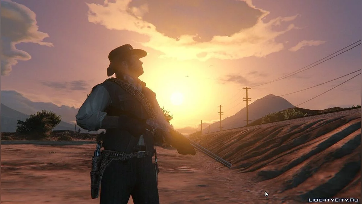 Вінчестер з Red Dead Redemption / GTA 5