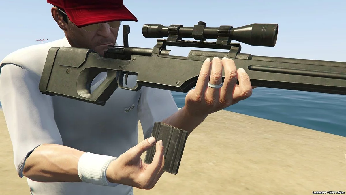 Fusil de Sniper à Verrou RE6 [Animé] 1.0 / GTA 5