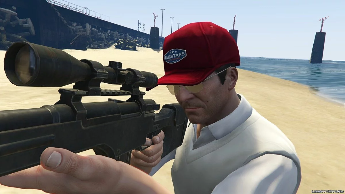 Fusil de Sniper à Verrou RE6 [Animé] 1.0 / GTA 5