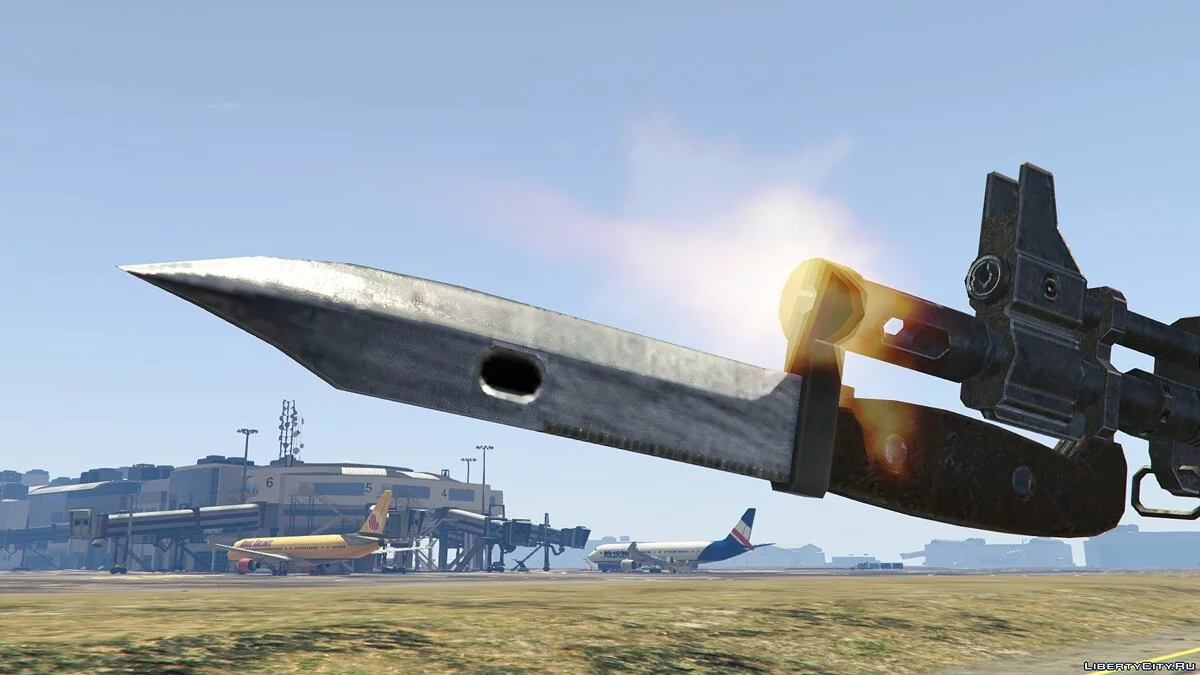 RE 6中的突击步枪与刺刀 1.0 / GTA 5