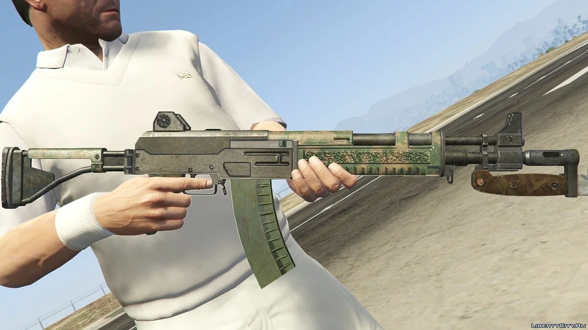 RE 6中的突击步枪与刺刀 1.0 / GTA 5