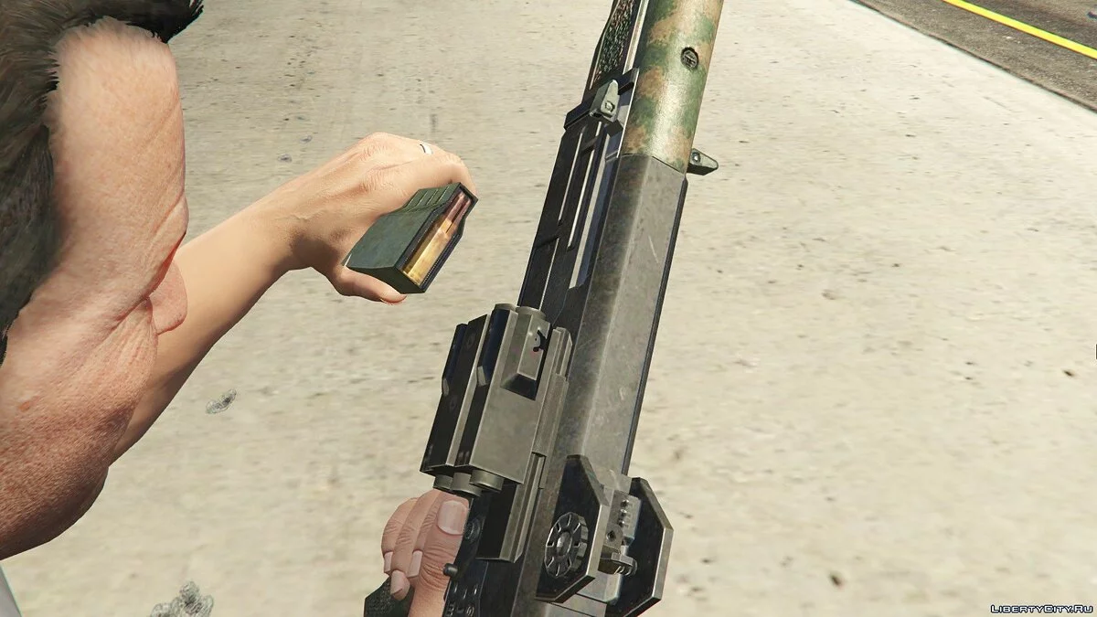 RE 6中的突击步枪与刺刀 1.0 / GTA 5