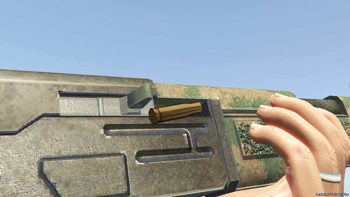 RE 6中的突击步枪与刺刀 1.0 / GTA 5