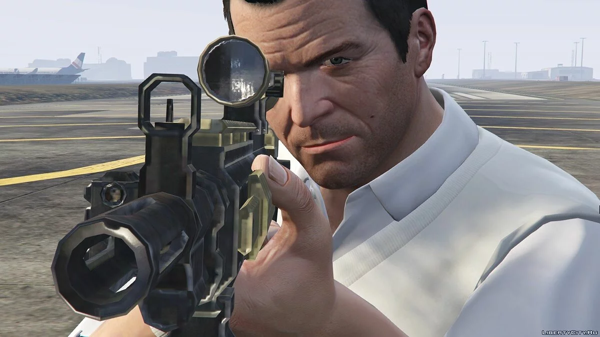 Piers Nivans' Semi-Auto Sniper Rifle from RE 6 1.0 / GTA 5