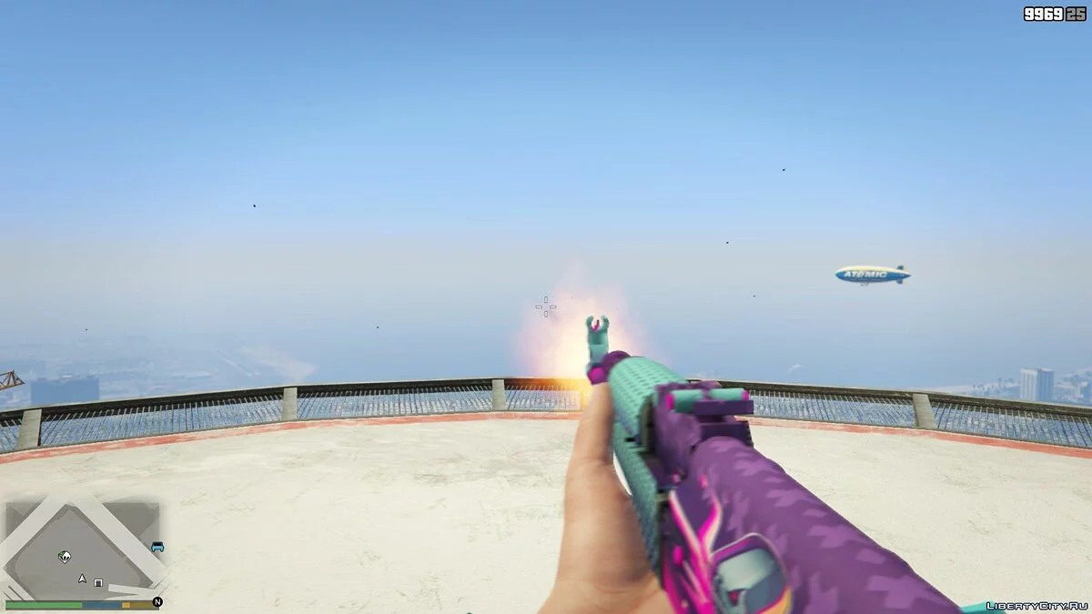Counter-Strike: Global Offensive (CSGO) AK-47 | Neon Rider 1.0 / GTA 5