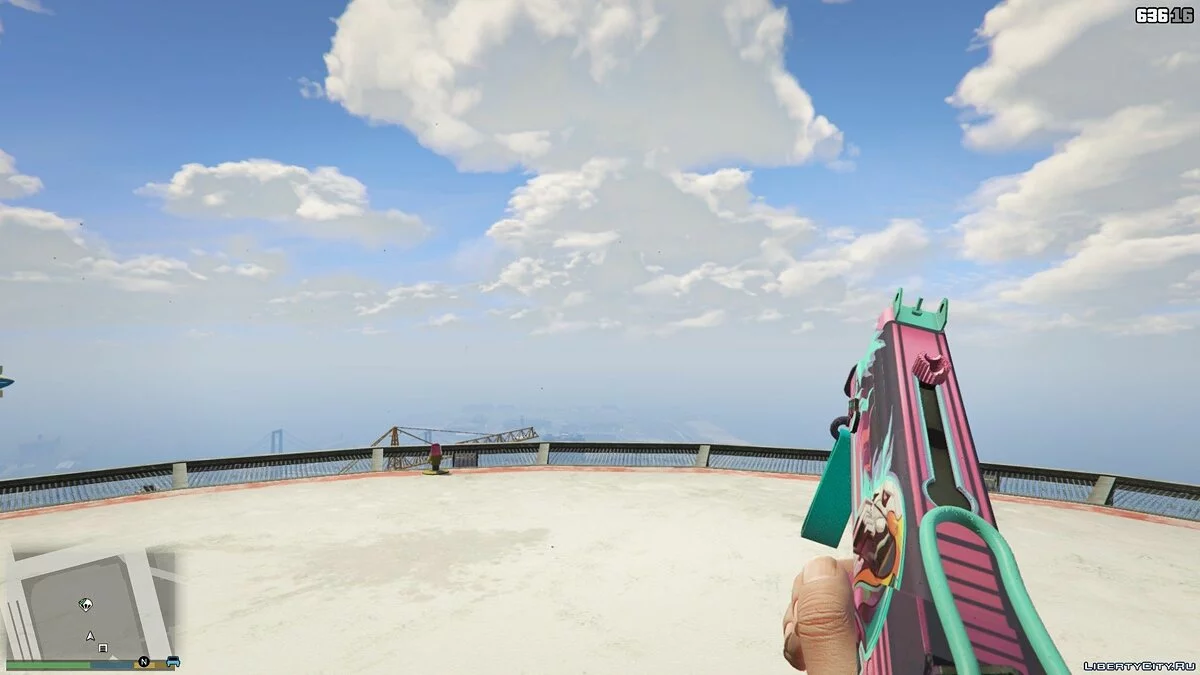 Counter-Strike: Global Offensive (CSGO) Mac-10 | Neon Rider 1.0 / GTA 5