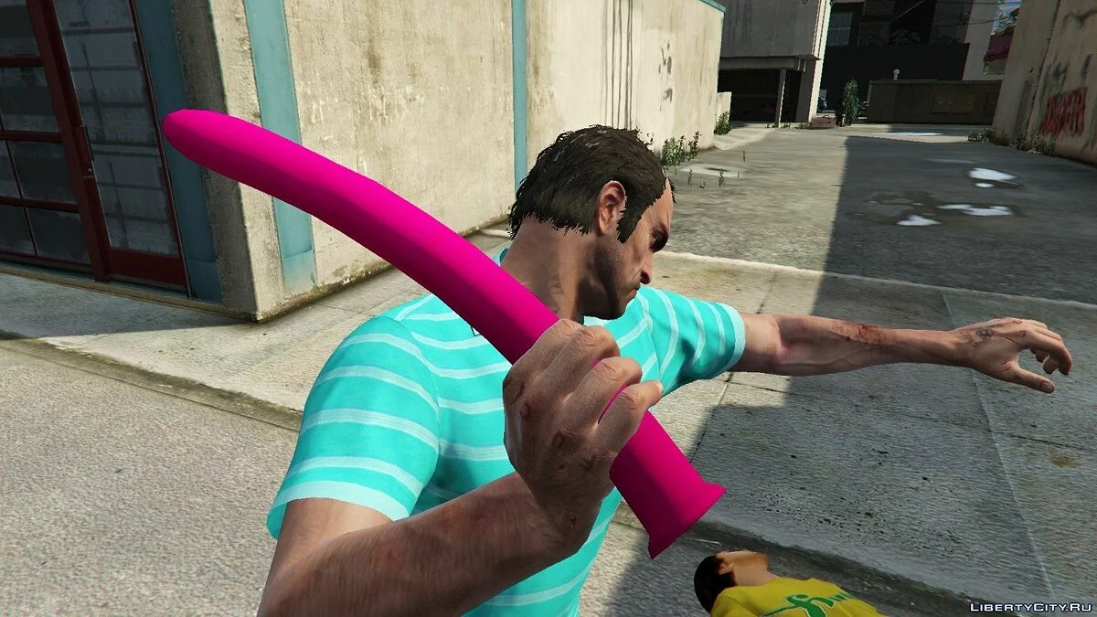 Dildo rose pour GTA 5 / GTA 5