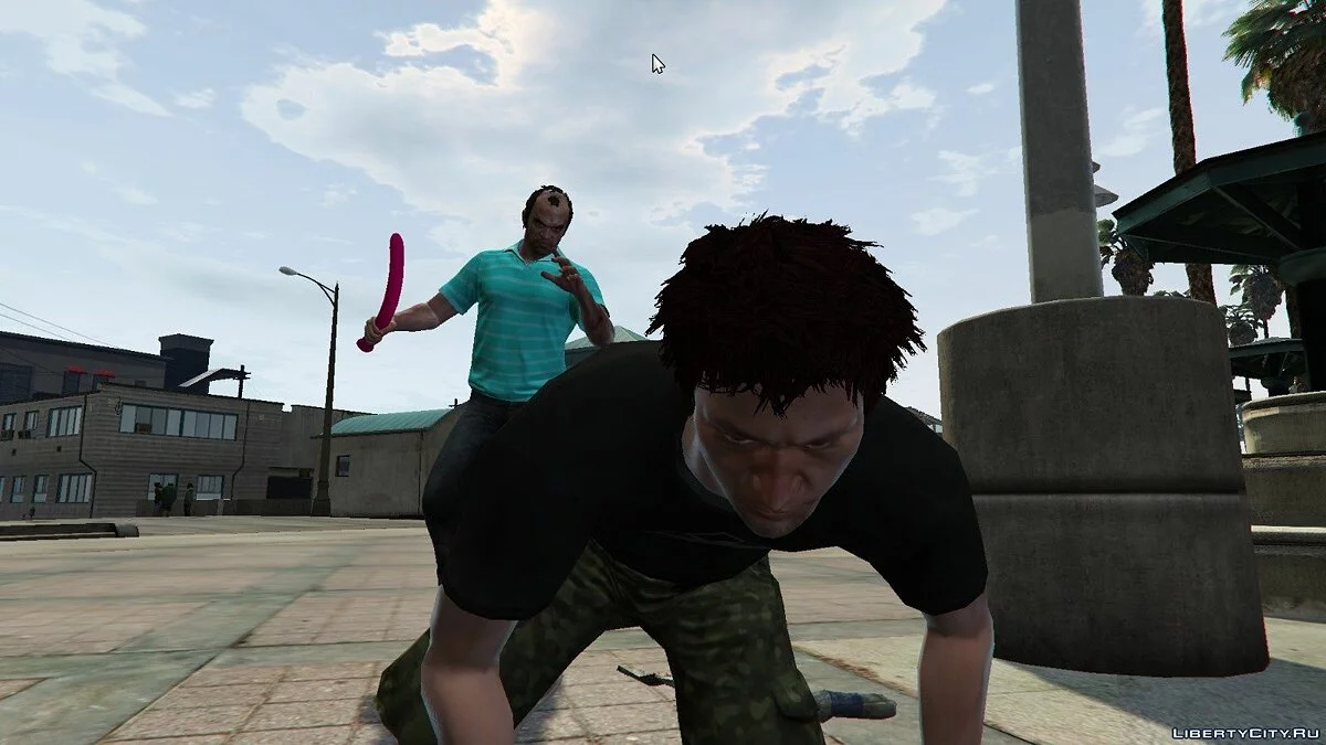 Dildo rose pour GTA 5 / GTA 5
