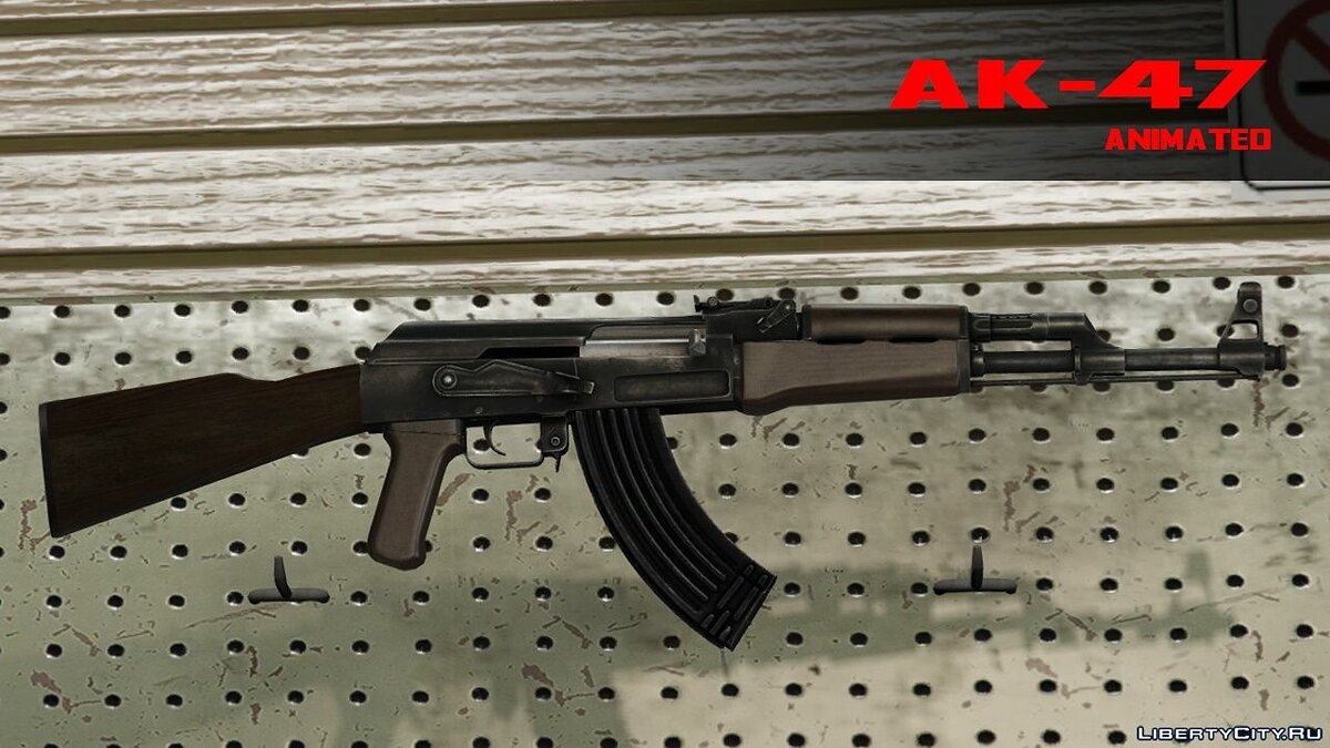 AK-47 [Animated] - GTA5-Mods.com