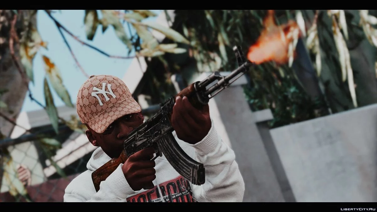 AKM dari Game Escape From Tarkov / GTA 5