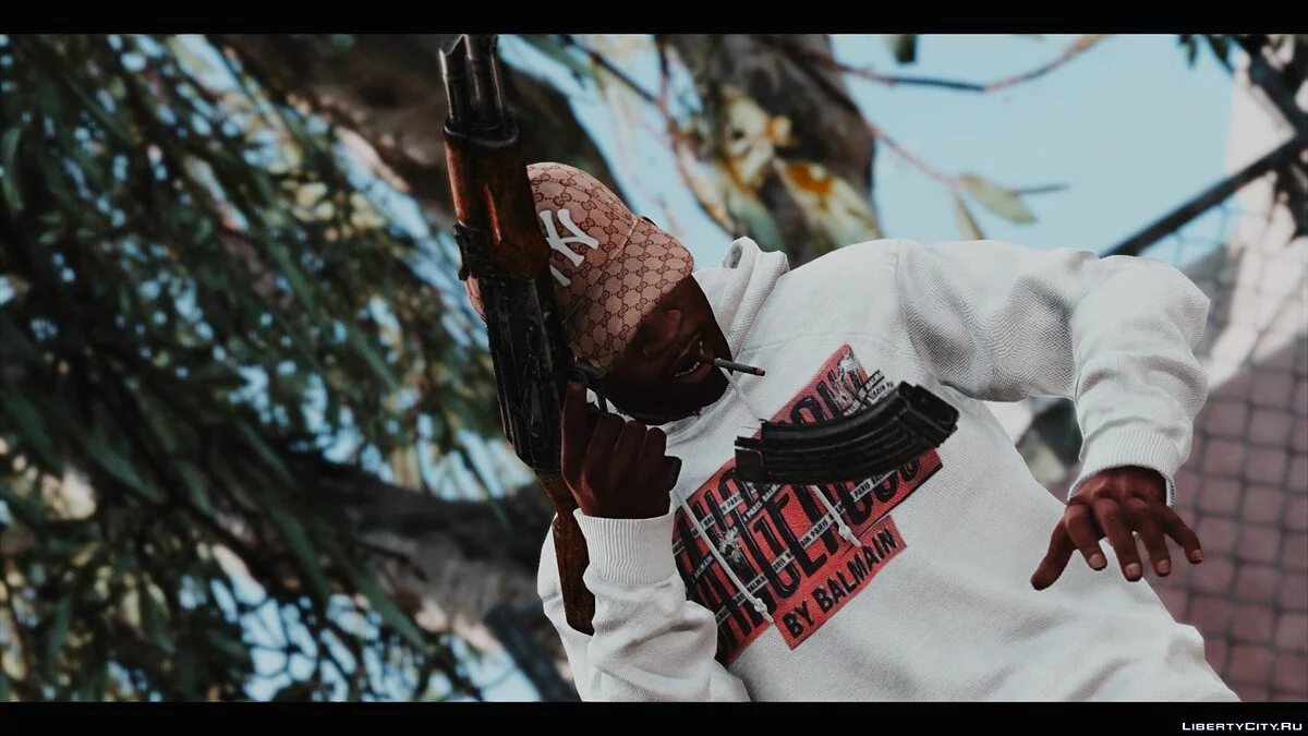 AKM dari Game Escape From Tarkov / GTA 5