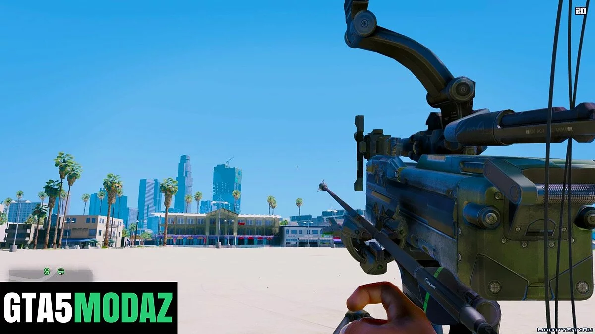 Bow from Crysis Game / GTA 5