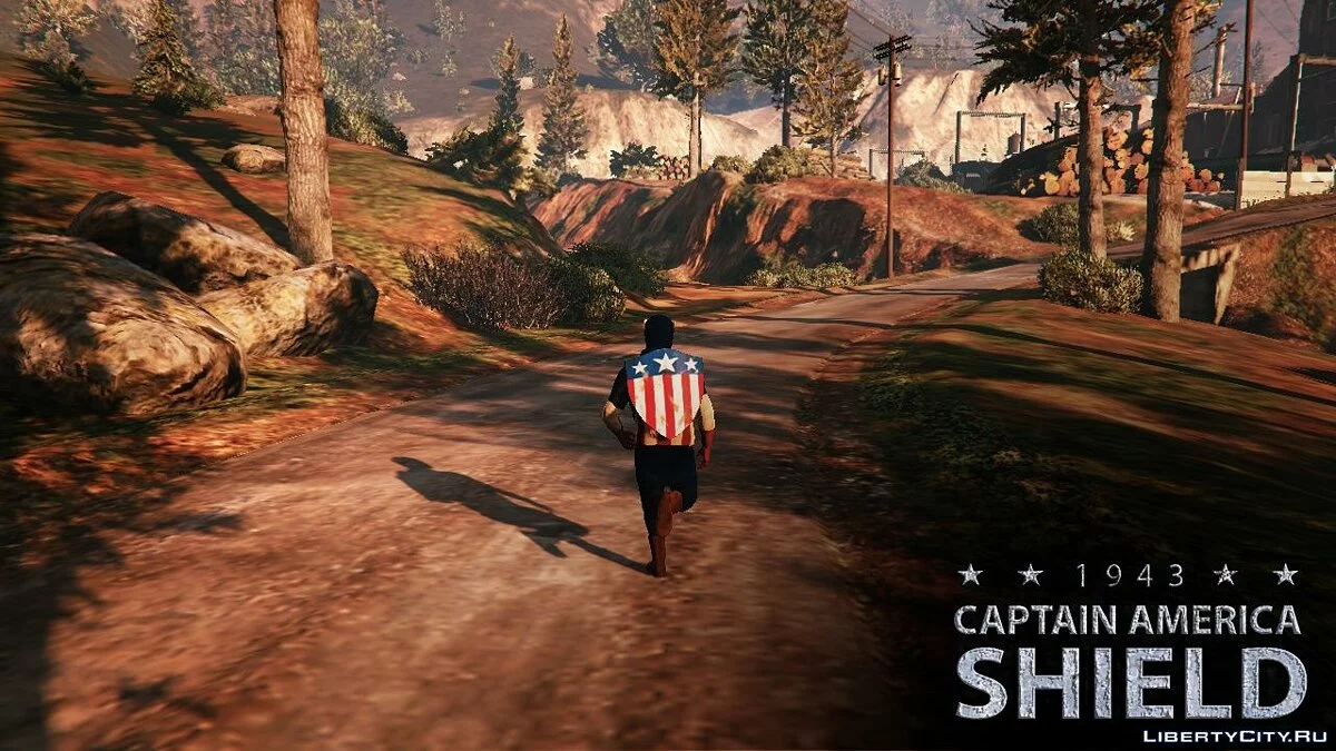 Perisai Kapten Amerika / GTA 5