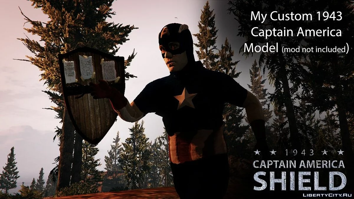 Perisai Kapten Amerika / GTA 5