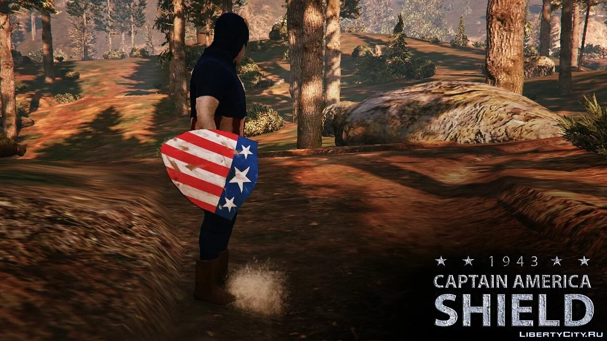 Perisai Kapten Amerika / GTA 5