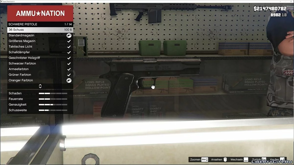 Нові розфарбування для Vis Pistol wz.35 Польща / GTA 5