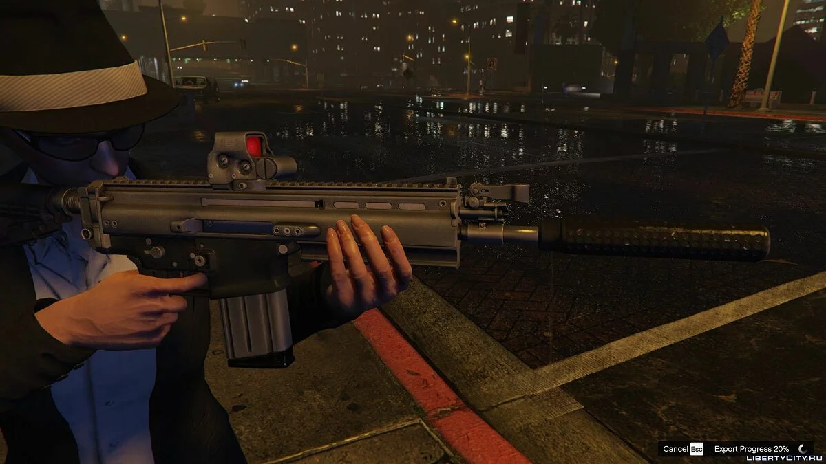 SCAR-H from World War 3 / GTA 5