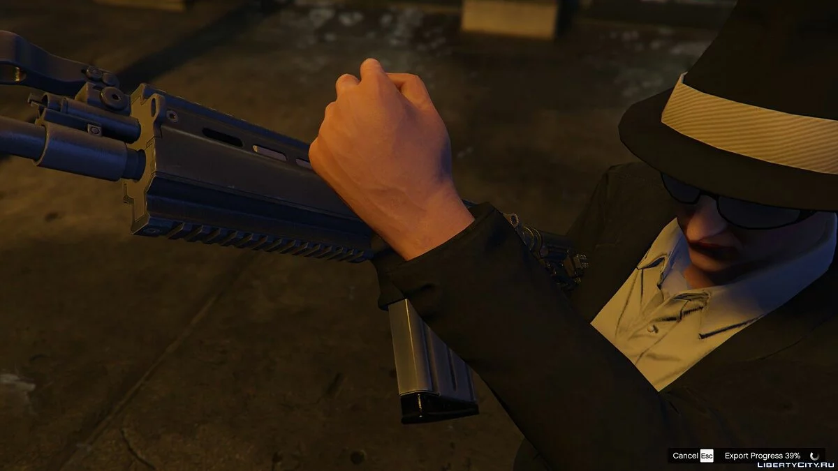 SCAR-H from World War 3 / GTA 5