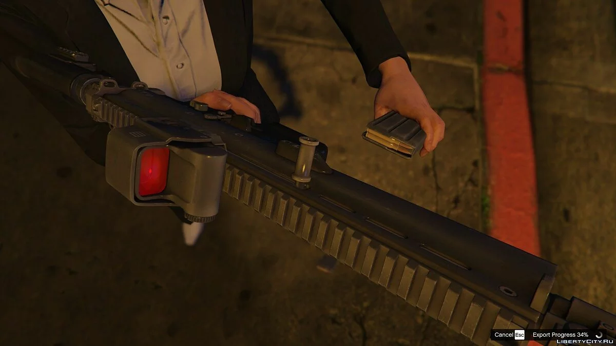 SCAR-H from World War 3 / GTA 5