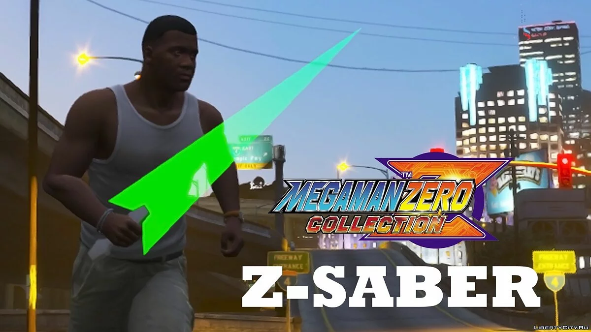 Z-Saber from Megaman / GTA 5