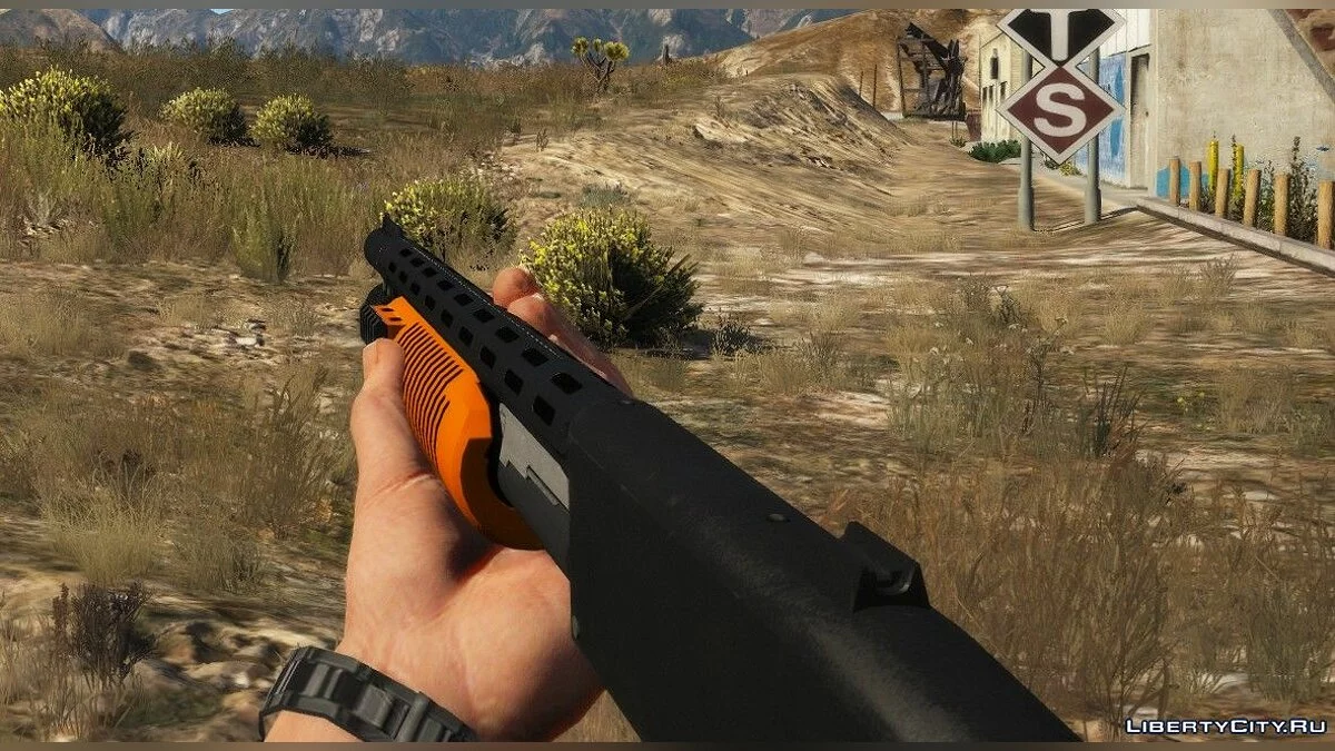 Less Lethal Shotgun Skin / GTA 5