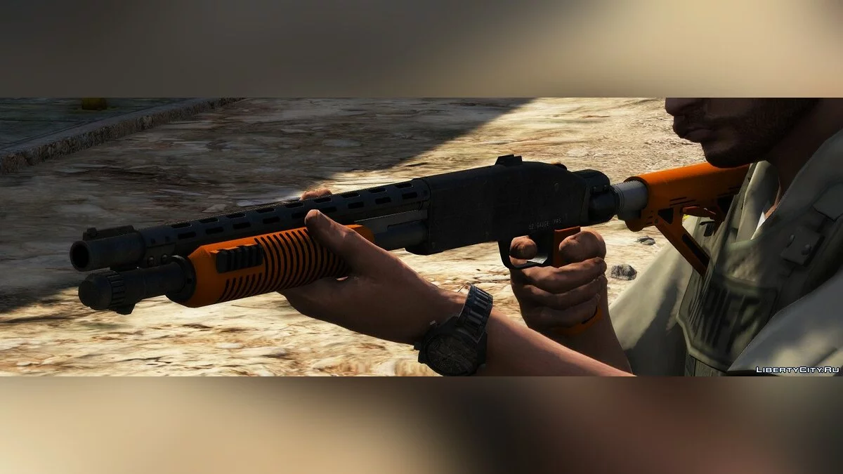 Less Lethal Shotgun Skin / GTA 5