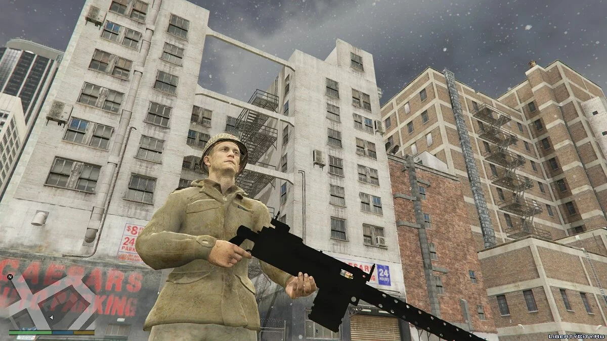 Browning M1919A4 Animated / GTA 5