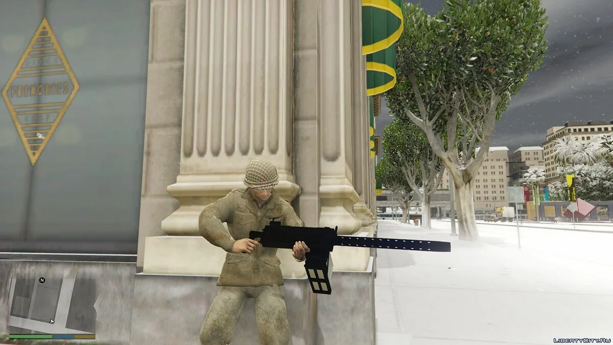 Browning M1919A4 Animated / GTA 5