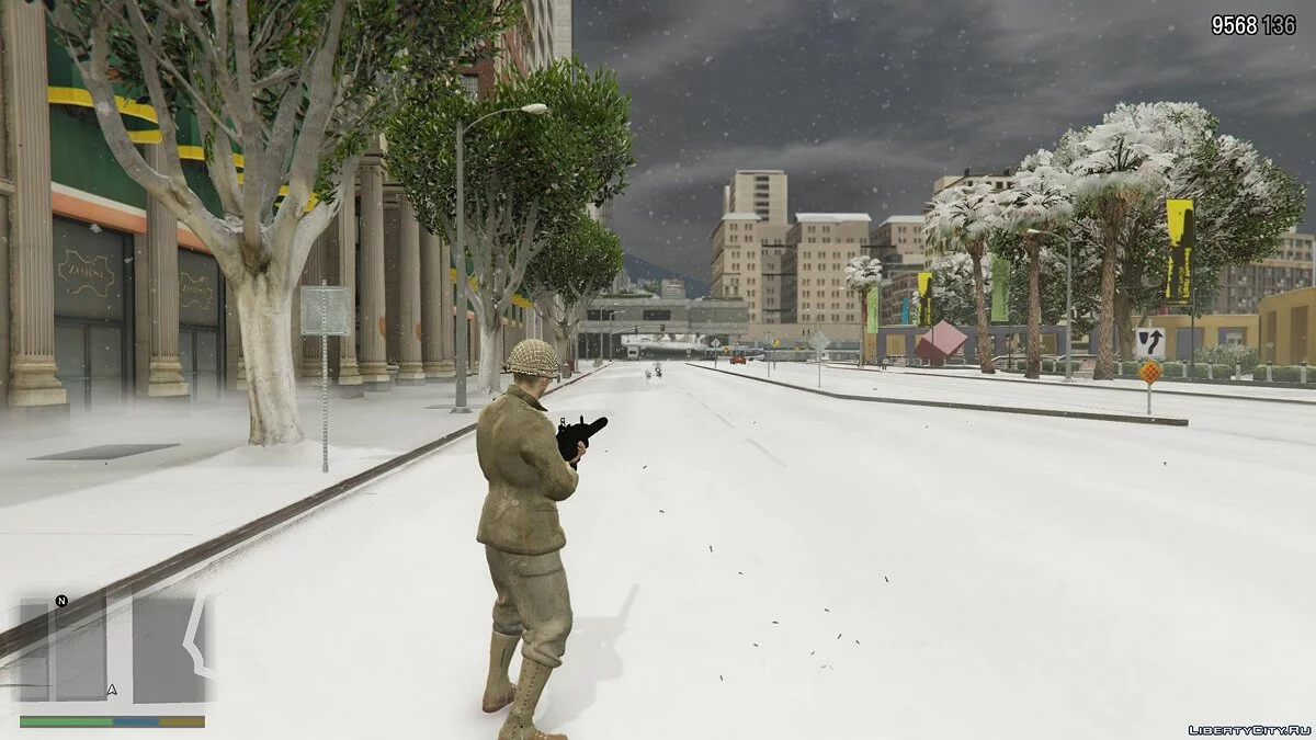 Browning M1919A4 Animated / GTA 5