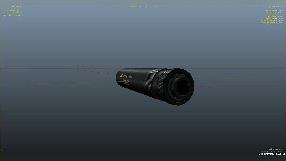 Walther P99 Flashlight = Silencer / GTA 5