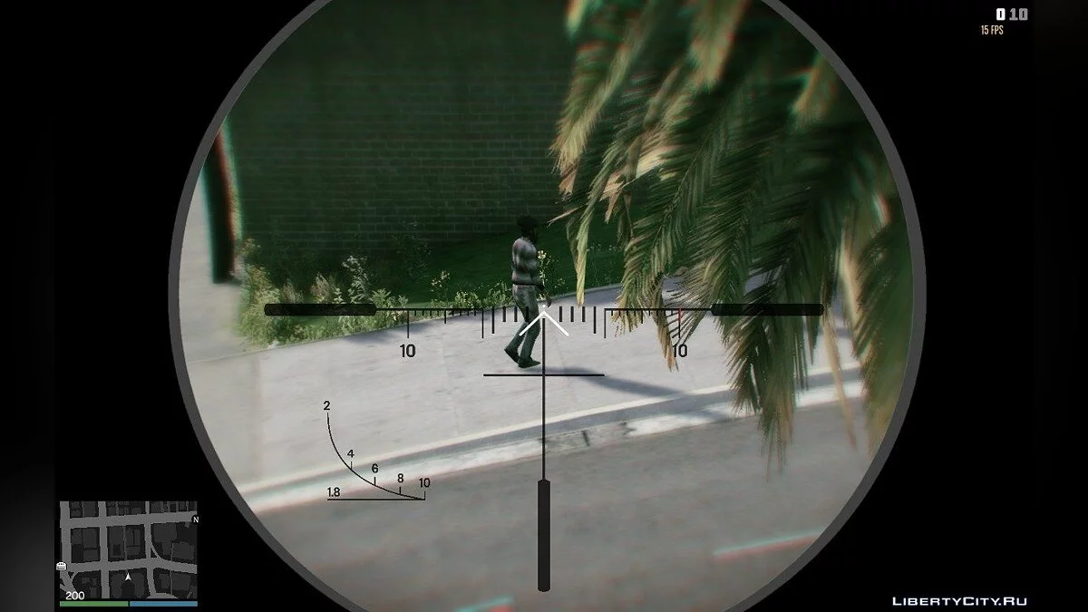 Grande mira para rifle de sniper / GTA 5