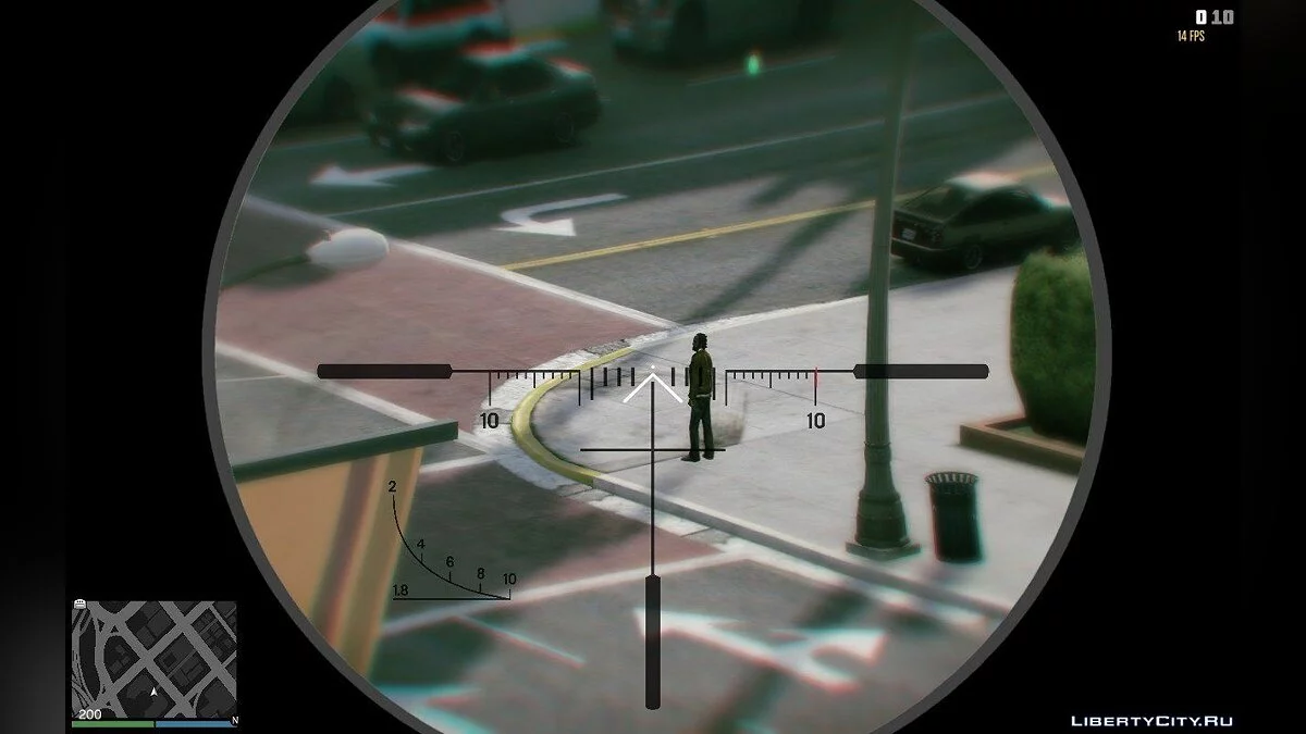 Grande mira para rifle de sniper / GTA 5
