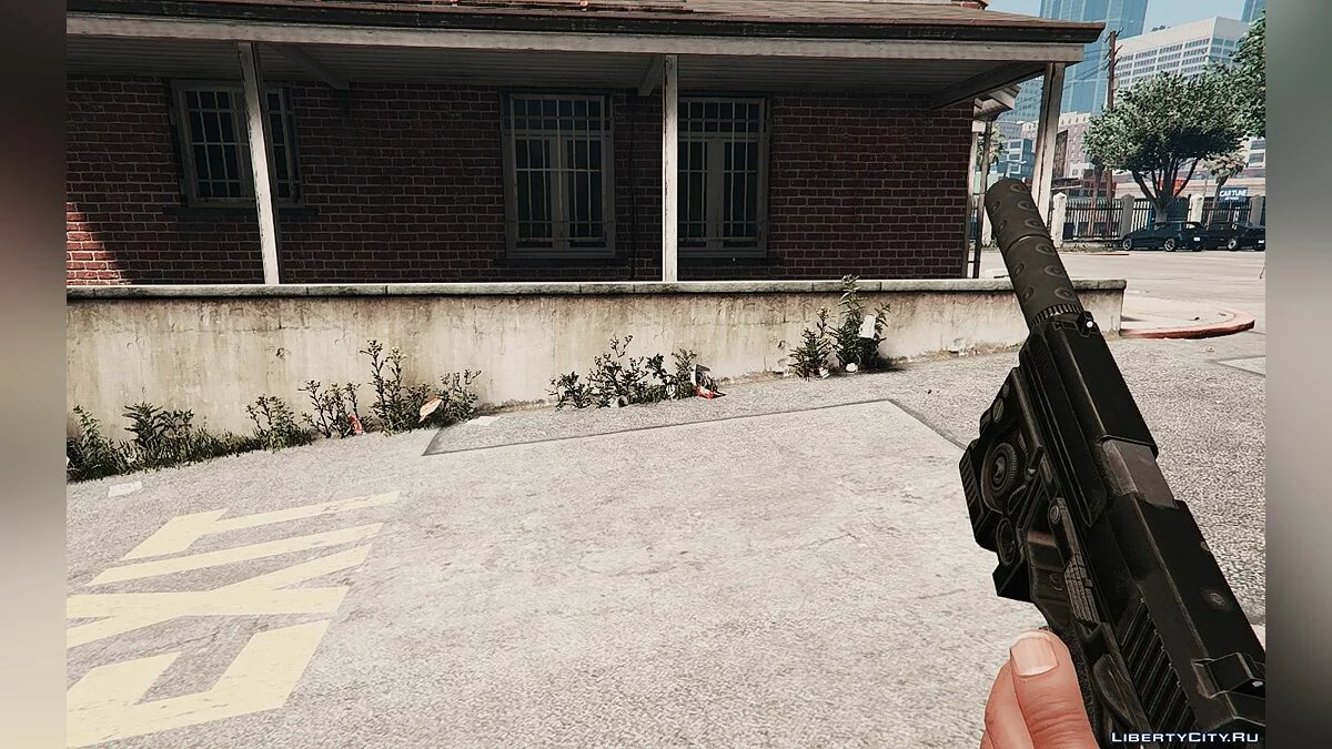 USP .45 aus Call of Duty: Modern Warfare Remastered / GTA 5