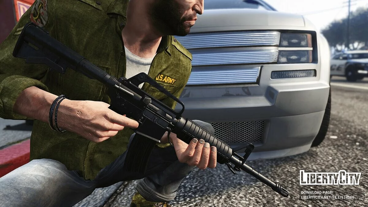 Colt CAR-15 [Анімований] / GTA 5