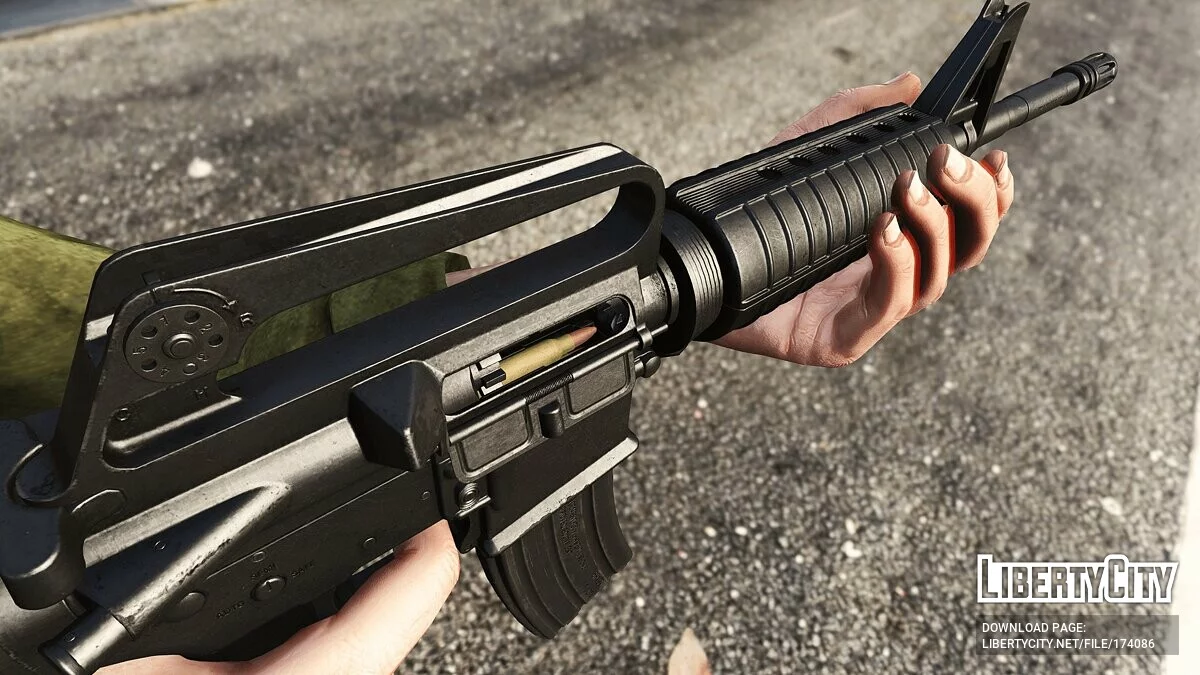 Colt CAR-15 [Анімований] / GTA 5