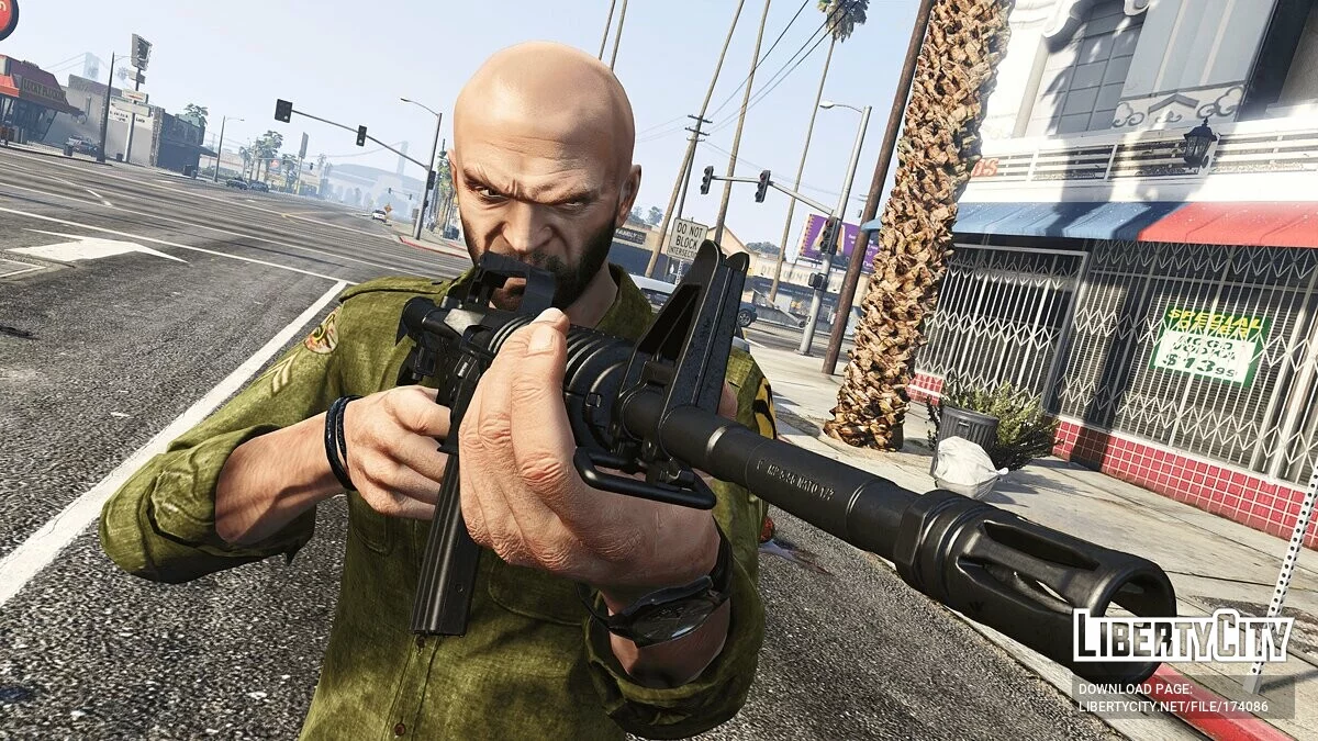 Colt CAR-15 [Анімований] / GTA 5