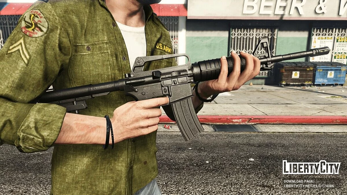 Colt CAR-15 [Анімований] / GTA 5