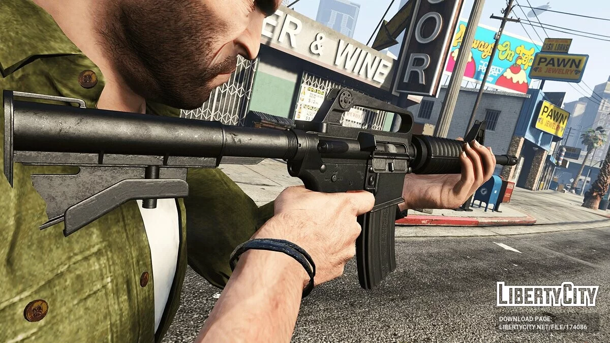 Colt CAR-15 [Анімований] / GTA 5