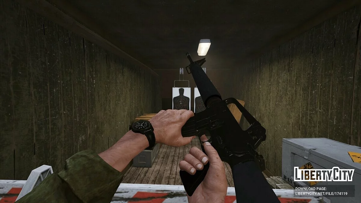 Colt M16A2 [Анімований] 1.1 / GTA 5