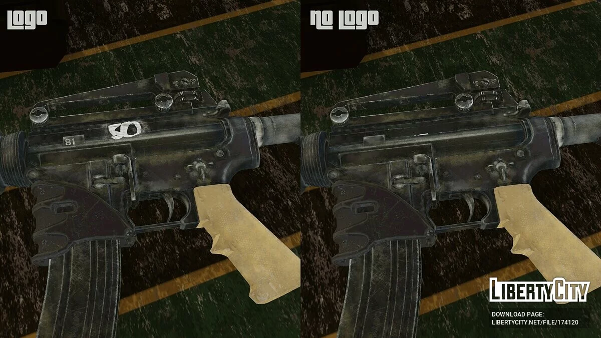 [R6] AR-15.50 Retexture / GTA 5