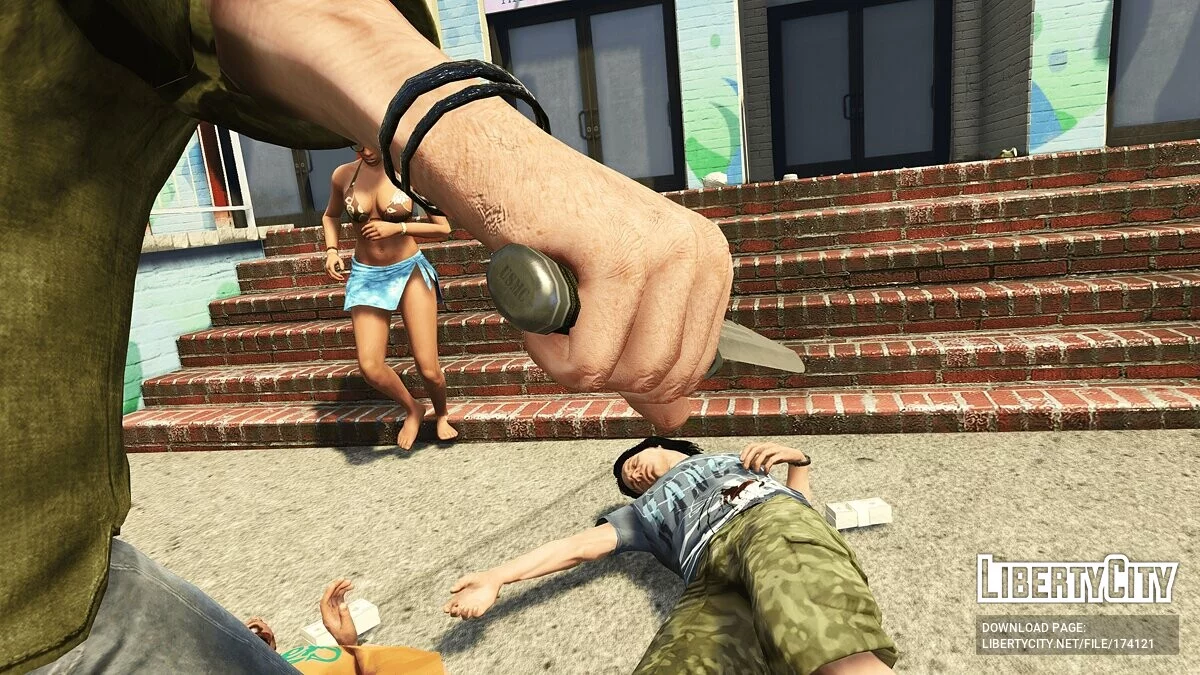 USMC Inspired Knife Retexture 1.0 / GTA 5