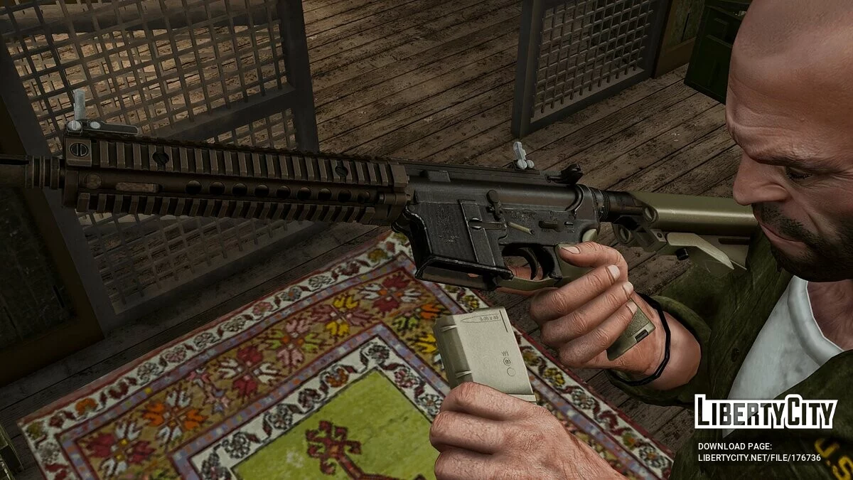 [INS2] MK18 Mod 1 CQBR 1.0 / GTA 5