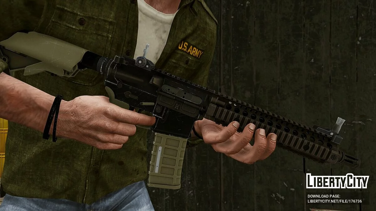 [INS2] MK18 Mod 1 CQBR 1.0 / GTA 5
