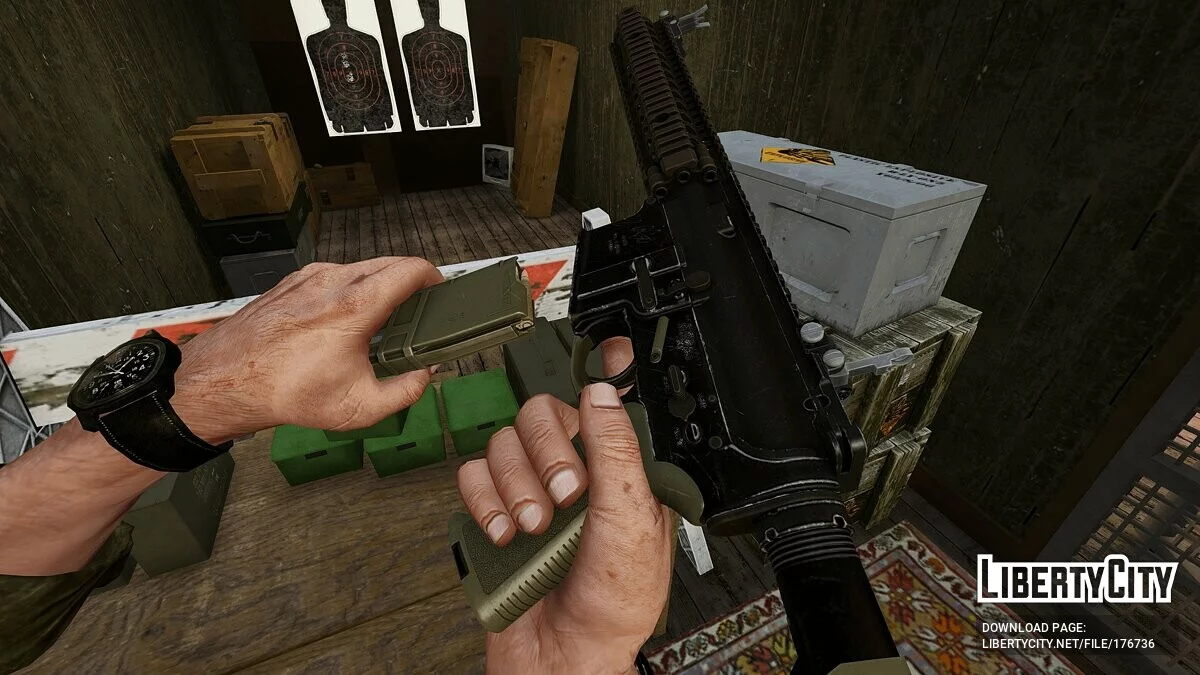 [INS2] MK18 Mod 1 CQBR 1.0 / GTA 5