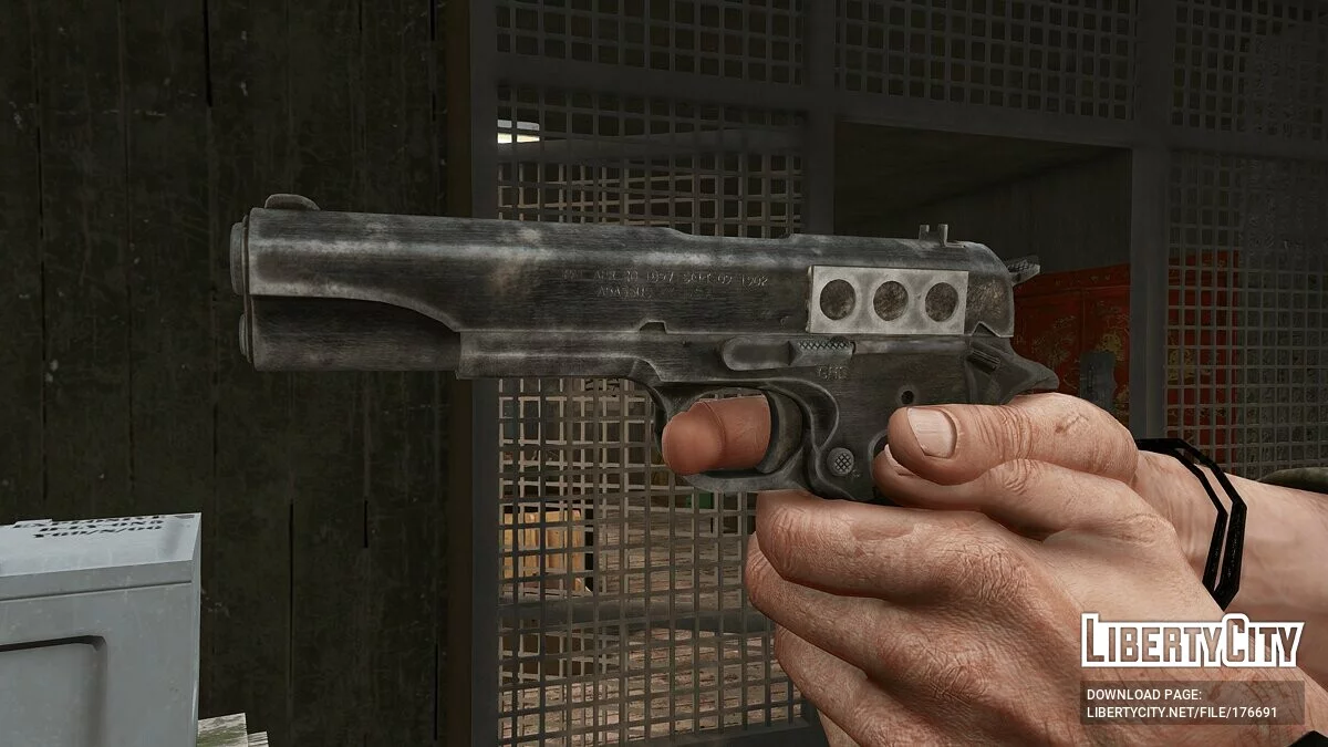 M1911 Pós-Apocalíptico 1.0 / GTA 5