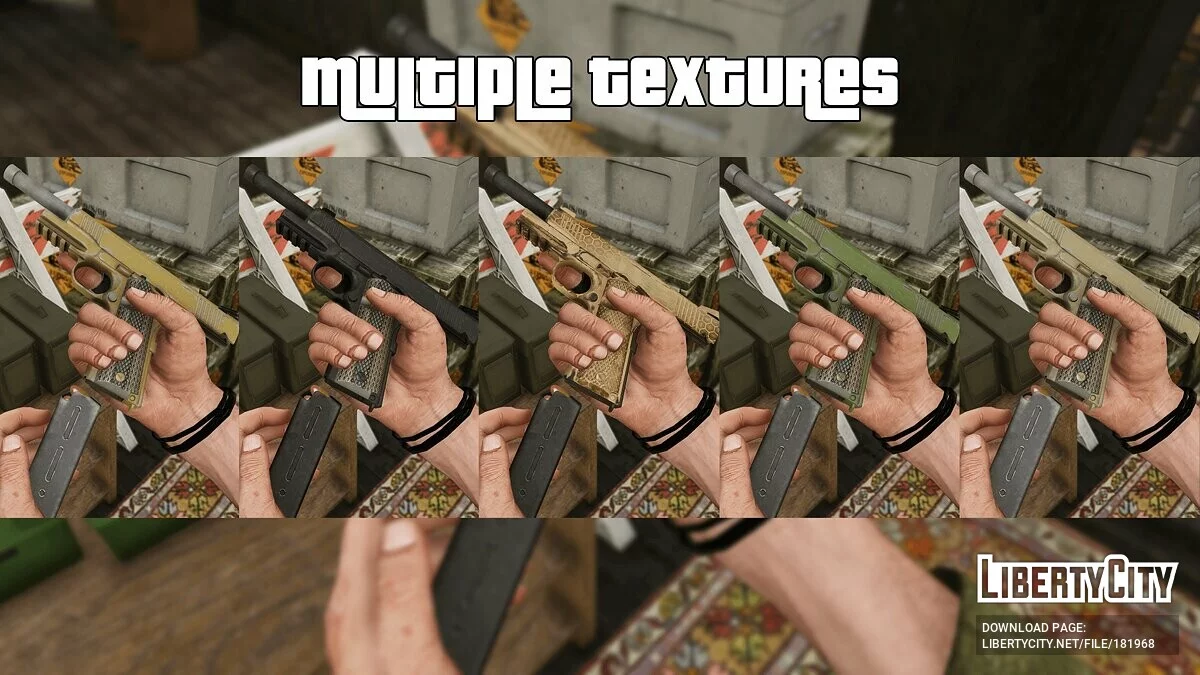 [INS2] Colt M45A1 CQBP 1.0 / GTA 5