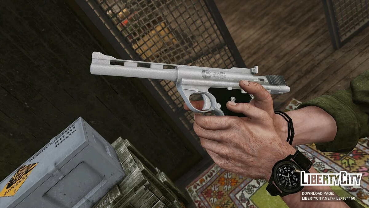 Auto Mag AMP Model 180 [Animated] 1.0 / GTA 5