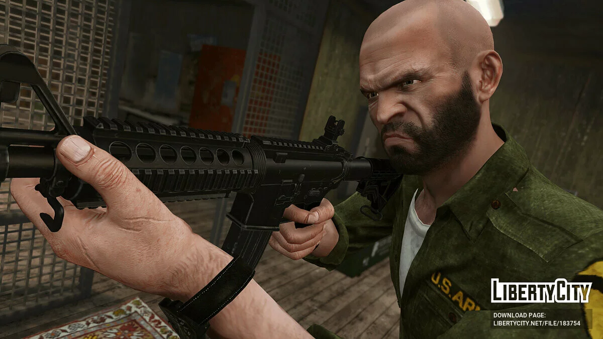 Colt M4A1 Carbine [Animasi] 1.1 / GTA 5